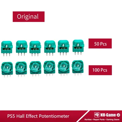 50/100pcs Hall Effect Sensor Module Axis Resistor For PS5 Controller 3D Analog Joysticks