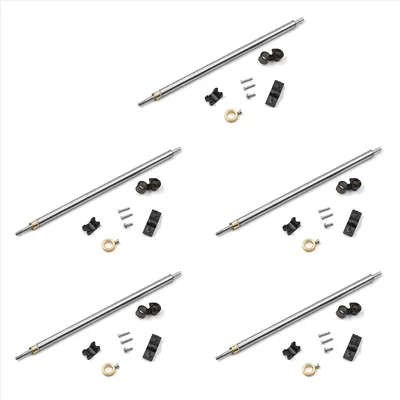 A44U 5X FT011-12 Steel Tube Pipe Assembly Metal Shaft Spare Parts Component for FT011 RC Boat