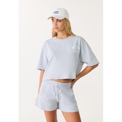 Stradivarius Placement T-shirt Sky blue S