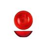 Schale charme rot glitzereffekt glas cm 15.