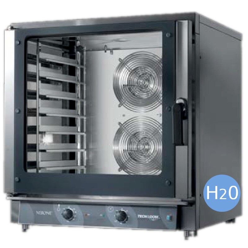Umluftofen Tecnodom FEM07NEMIDVH2O - 7 Bleche GN1/1 oder 60x40 cm - Elektromechanisch Image