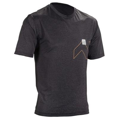 Leatt - MTB Trail 1.0 X-Flow Short Sleeve Jersey - Radtrikot Gr S grau Image