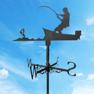Gabrielle - Wetterfahne zum Angeln, Fischer, Ornament, Wetterfahnen, Wetterfahne aus Metall, Image