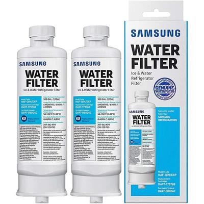 2er-Pack Ersatz-Kühlschrank-Wasserfilter für Samsung DA97-17376B DA97-08006C haf-qin haf-qin/exp Image