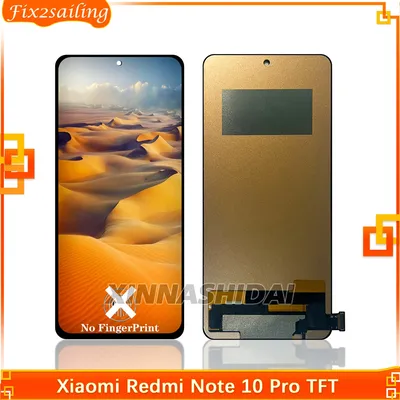 6,67 "TFT Für Xiaomi Redmi Hinweis 10 Pro 4G Display LCD Touch Screen Für Redmi Hinweis 10 Pro Display ersatz