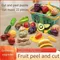 Kinder Spielzeug Schneiden Obst und Gemüse Set für Kinder Pretend Spielen Simulation Küche Spielzeug Montessori Baby Spielzeug für Mädchen Jungen