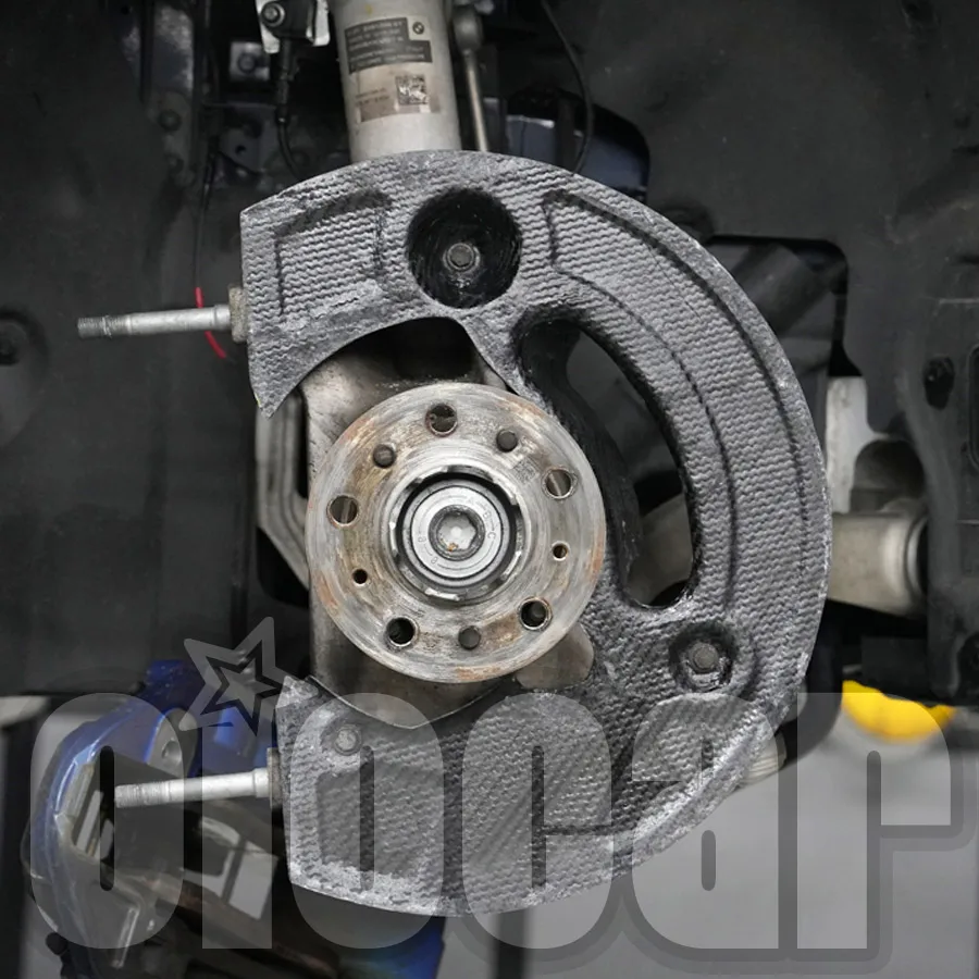 otomotors Dry Carbon Vorderradbremse, abkühlende Luftkanal-Abschirmplatte für BMW G87 M2 G80 G81 M3 G82 M4 Image