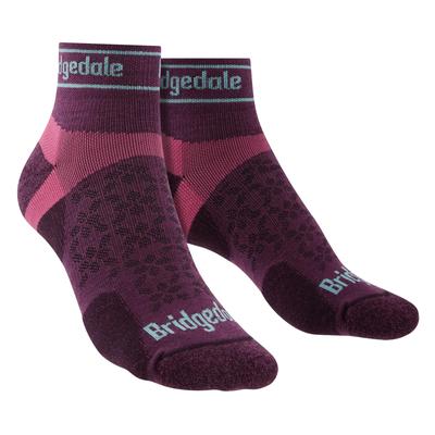 Bridgedale - Womens Sport Ultralight Merino Low Socken - Damson Image