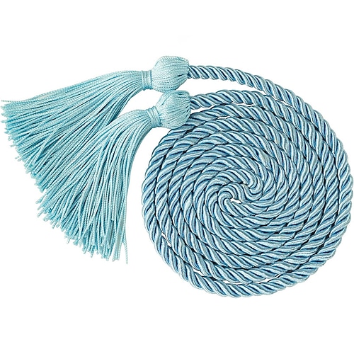 10er-Pack 67 Abschluss-Ehrenkordeln Abschlussquaste Ehrenkordel Abschlusskordeln Massen-Ehrenkordeln für Abschlussstudenten Image