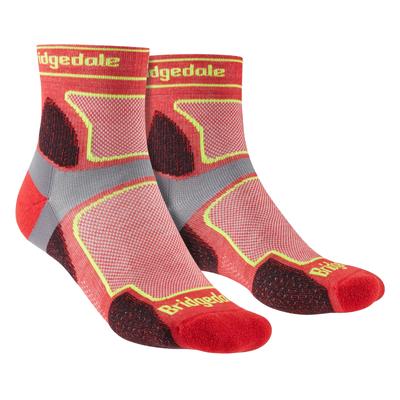 Bridgedale - Herren Trail Running Ultraleicht T2 Coolmax Sport 3/4 Crew Socken - Rot Image