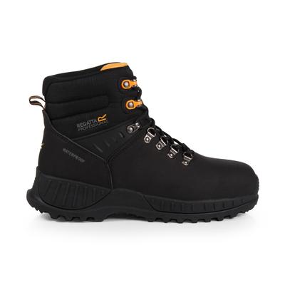 Regatta - Herren Stiefel "Grindstone", Nubukleder (Schwarz) Image