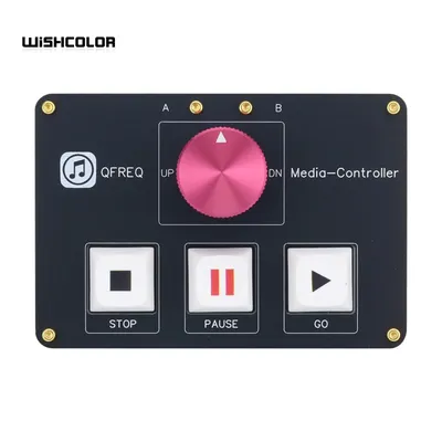 Wishcolor QLAB Controller Supports Two Computers and for QLAB Hirrender P1 SSP Itunes KUGOU