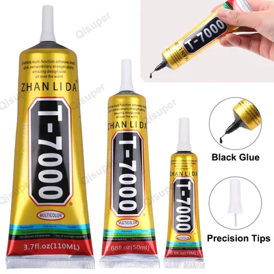Waterproof Liquid Epoxy Black Glue Phone Speaker Repair Cell Mobile Screen Display Adhesive Zhanlida