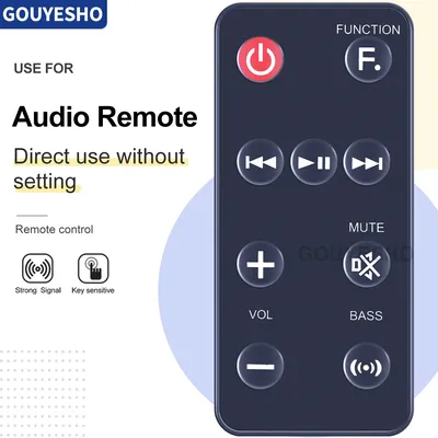 New Remote Control for Samsung AH59-02482A Audio Dock Wireless DA-E650ZA DA-E670 DA-E670ZA