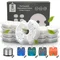 Cat Water Fountain Filter Multiple Filtration Pet Water Fountain Replacement Filters 4/8 Packs