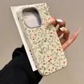 Custodia per telefono modello piccolo fiore Lichee per Xiaomi Mi 11 Lite 5G 14T 13T Poco X7 X6 X5 X3 F5 F6 M6 Pro Cover posteriore morbida antiurto