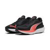 Laufschuh PUMA "Scend Pro 2 Laufschuhe Erwachsene", Gr. 42, schwarz glowing rot, Obermaterial: Textil, Synthetik; Futter: Textil; Innensohle: Textil; Laufsohle: Gummi, Schuhe