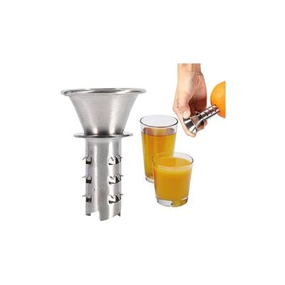 Sollbry - Edelstahl-Frucht-Entsafter, Zitronenbohrer, Orangen-Zitronen-Entsafter, manueller Image