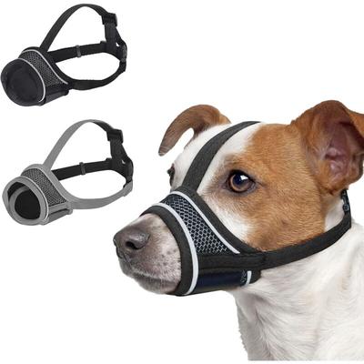 Tigrezy - Stück Hundemaulkorb, Maulkorb für kleine und mittelgroße Hunde, weicher, atmungsaktiver Image