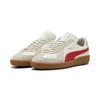 Sneaker PUMA "Army Trainer Sneakers Erwachsene", Gr. 39, warm weiß rot gum beige, Obermaterial: Kuhleder; Futter: Synthetik, Textil; Innensohle: Textil; Laufsohle: Gummi, Schuhe