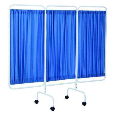 R&B WIRE PRODUCTS PSS-3C/AM/BF Three Panel Mobile Privacy Screen with