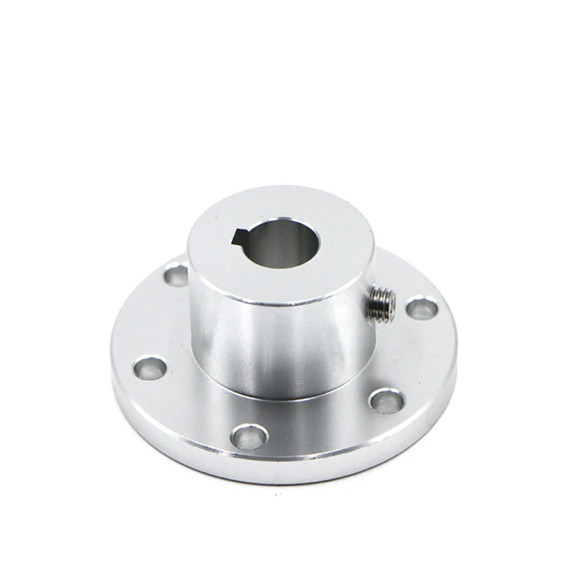 Kupplungs flansch Gelenk kupplung Keilnut 5 6 8 10 12 14 15 16 18 mm für omni direktion ale Rad hochfeste Aluminium legierung Image