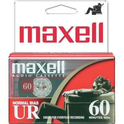 Maxell Ur60 Cassette Tape (2 Pack) - 60 Minute - Normal Bias - 2