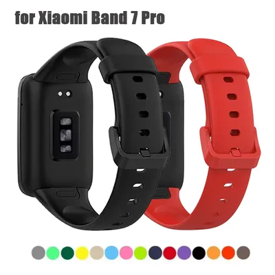 Silikon armband für Xiaomi Band 7 Pro Smart Watch Ersatz Armband Armband für Xiaomi Mi Band 7 Pro Image