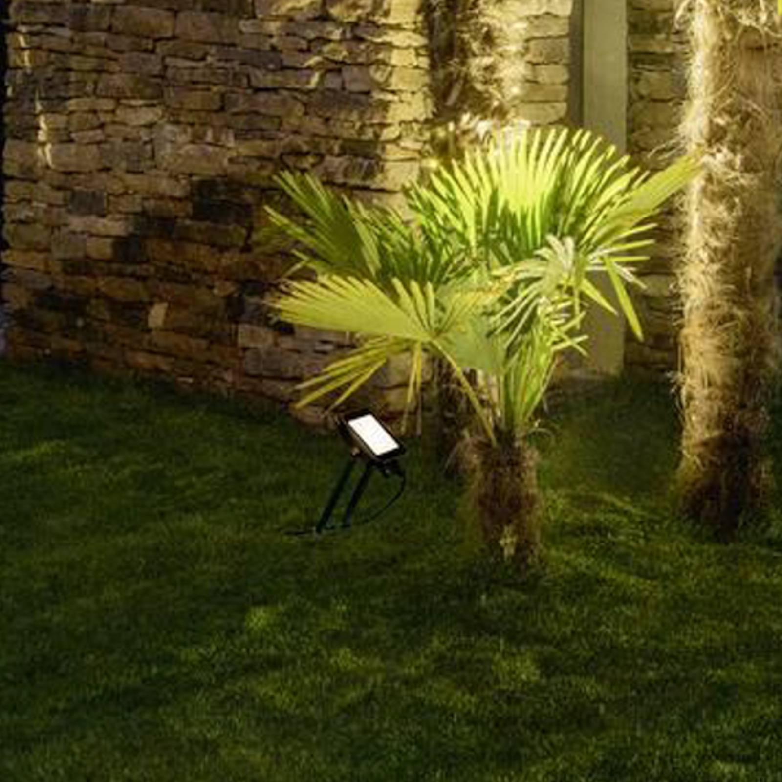 SLV Floodi LED-Außenstrahler, IP65, Breite 16 cm, schwarz, Aluminium, Modern, LED Außenleuchte