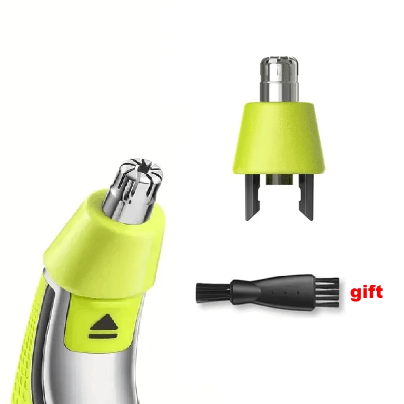 1 Stück Ersatzköpfe für Nasenhaarschneider, kompatibel mit Philips One Blade & OneBlade Pro Rasierer, wasserdichte Dual Edge-Klingen Image