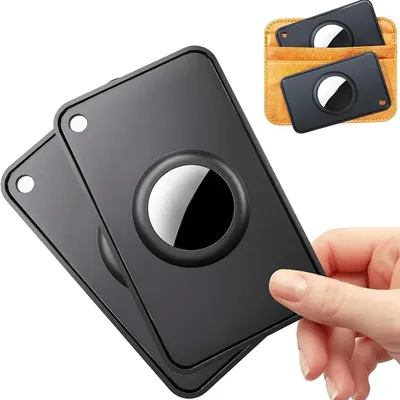 Für Apple Airtag Wallet Case Thin Card Size Schutzhülle für Air Tag Holder Geldbörse GPS Tracker Airtag Cover Locator Holders