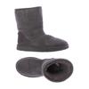 UGG Damen Stiefel, Gr. 38, grau, Leder