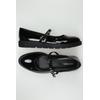Anna Field Damen Ballerinas, Gr. 42, schwarz, Kunstleder
