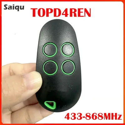 Garage Door Remote Control Duplicator 433.92MHz 868.35MHz TOPD4REN 806TS-0290 Hand Transmitter