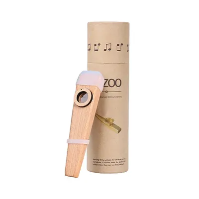 Wooden Kazoo Kazoo Wooden Flute Guitar Ukulele Accompaniment Beginners To Play The Flute Are Simple