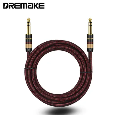 Hifi Stereo Audio Line TRS 1/4 Inch Male To Male Guitar Amp Cord 6.5mm To 6.5mm,for Guitar Sax