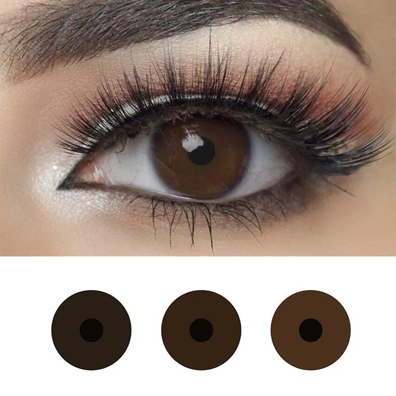 Lentilles de contact prothétiques Iris pour personnes souffrant de défauts oculaires, document thérapeutique, lentilles aveugles, 1 paire