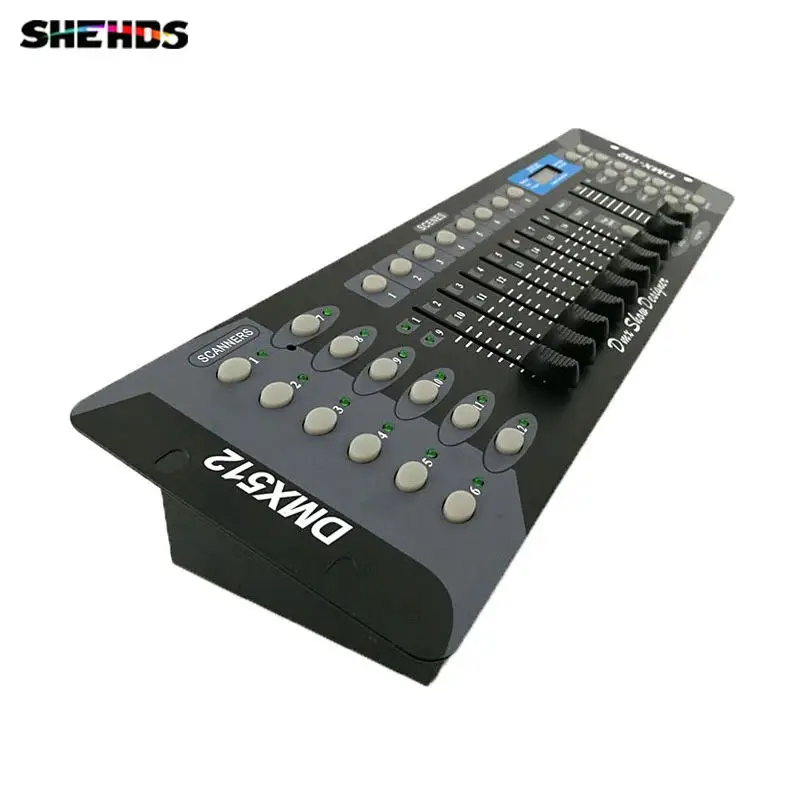 SHEHDS 192 Controller DMX Attrezzatura DJ DMX 512 Controller DJ Illuminazione scenica per LED Par Moving Head Par Light Spedizione veloce