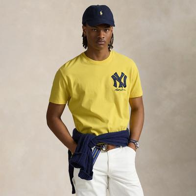 Polo Ralph Lauren – Gelbes Yankees-Jersey-T-Shirt Image