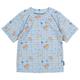 Mikk-Line - Kid's UV Shirt Recycled AOP - Lycra Gr 146/152 - 11-12 Years grau