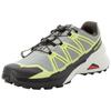 Trailrunningschuh SALOMON "SPEEDCROSS PEAK", Gr. 48, wrought iron, sharp grün, peat, Synthetik, Textil, sportlich, Schuhe, wasserdicht