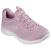 Slip-On Sneaker SKECHERS "SUMMITS-SUMMER BLUSH", Damen, Gr. 37, mauve, multi, Textil, casual, Schuhe, Schnürschuh, Slipper, Sneaker mit Memory Foam