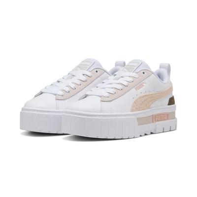 Sneaker PUMA "MAYZE MIX WNS", Gr. 42, puma weiß, alpine snow, loden grün, Leder, unifarben, sportlich, Schuhe Image