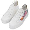 Plateausneaker ARA "CANBERRA", Damen, Gr. 7,5 (41), bunt (weiß bunt), Lederimitat, Veloursleder, bedruckt, sportlich, Schuhe, Freizeitschuh, Plateausneaker in bequemer Schuhweite G (= weit)