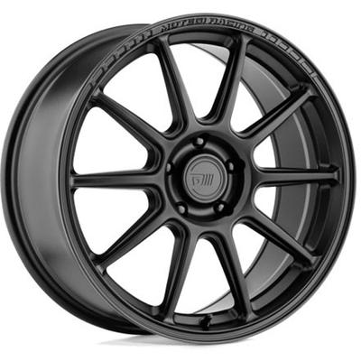 Motegi Wheel Aluminum Black, Lifetime Structural Limited Warranty With 1 Year On Finish MR14088551745
