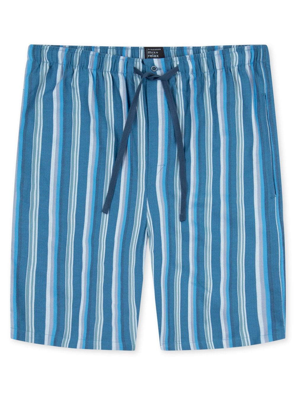 Schiesser Pyjamahose Herren blau, 48 Image