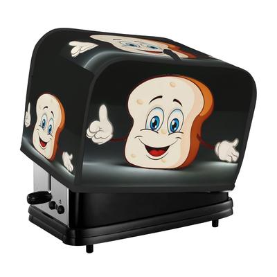 TEMU Toast Toaster Cover | Dust-proof Kitchen Appliance Protector | Cartoon Bread Design | Anti-fingerprint & Stain Resistant | | Space-saving Organizer Bag For Small Appliances | Ideal Gift For Women