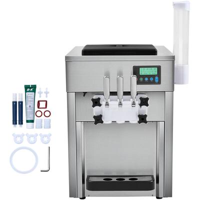 Kommerzielle Eismaschine von Mophorn 21 qt/h Leistung,1800 W,3