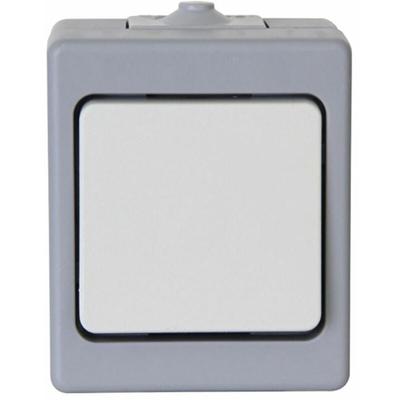 Taster Standard Aufputz Feuchtraum Grau - Kopp Image