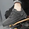 2025 frühling Mode Turnschuhe Männer Casual Schuhe Kühlen Jungen Mann Street Style Atmungsaktives Mesh Männlichen Schuhe Schwarz Grau DX 146